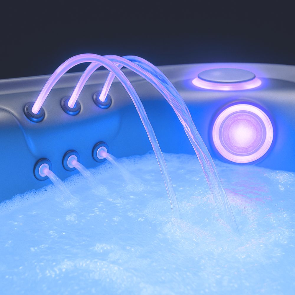 Hot tub parts for lights